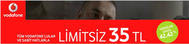 Vodafone Cep Limitsiz-Selim ile Tarife Reklamı