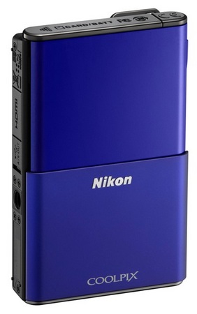 Nikon-CoolPix-S80-Camera-with-OLED-Touchscreen-blue