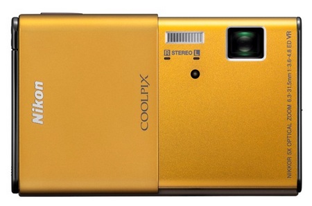 Nikon-CoolPix-S80-Camera-with-OLED-Touchscreen-gold