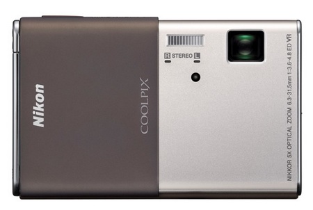Nikon-CoolPix-S80-Camera-with-OLED-Touchscreen-silver-brown